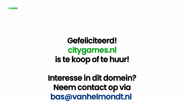 citygames.nl