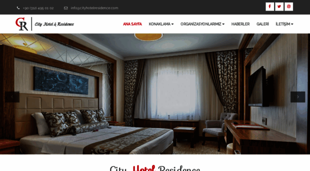 cityhotelresidence.com