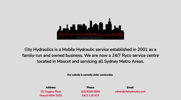 cityhydraulics.com