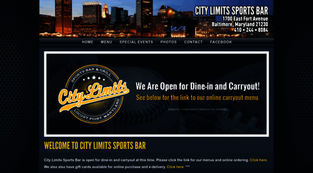 citylimitssportsbar.com