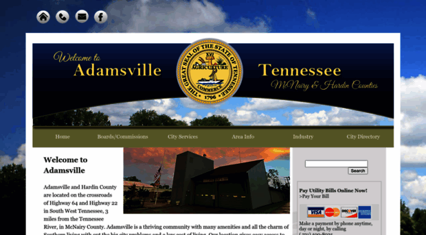 cityofadamsville.com