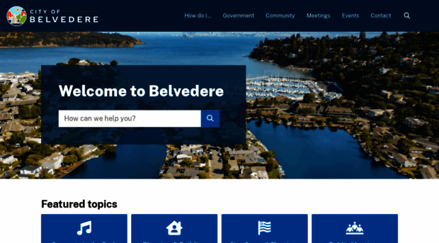 cityofbelvedere.org