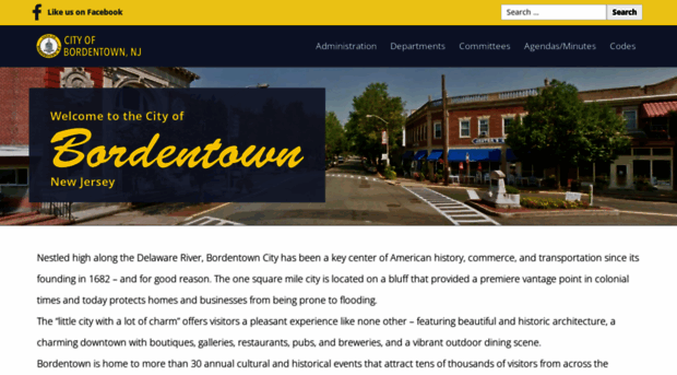 cityofbordentown.com