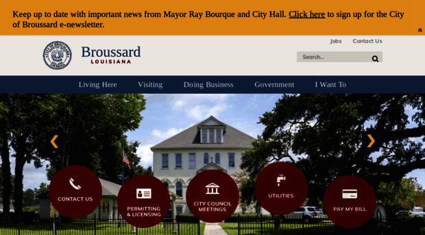 cityofbroussard.com