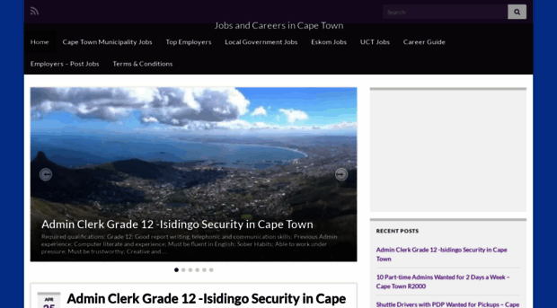 cityofcapetownvacancies.com