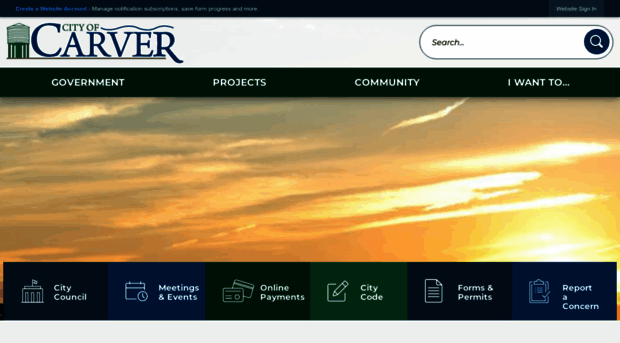 cityofcarver.com
