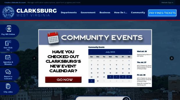 cityofclarksburg.com