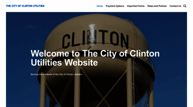 cityofclintonutilities.com