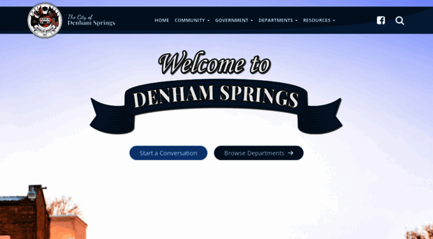 cityofdenhamsprings.com