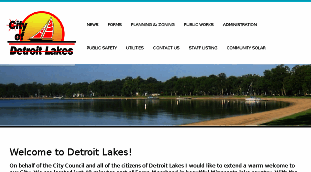 cityofdetroitlakes.com