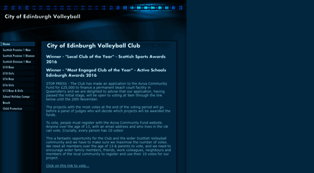 cityofedinburghvolleyball.co.uk