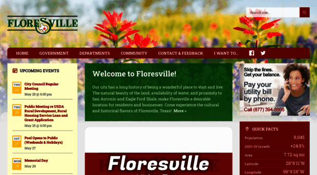 cityoffloresville.org