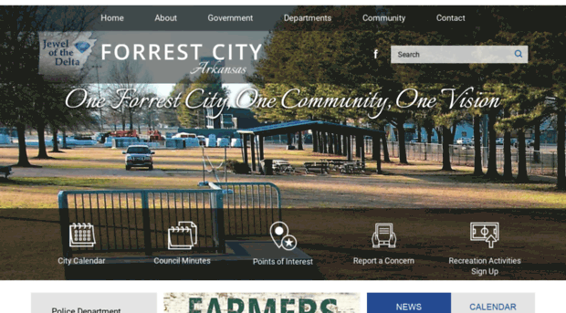 cityofforrestcityar.com