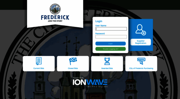 cityoffrederick.ionwave.net