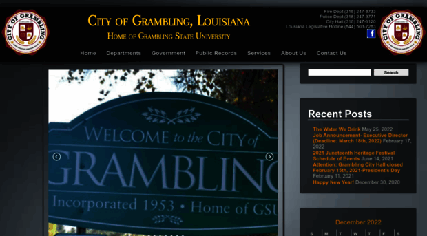 cityofgrambling.org