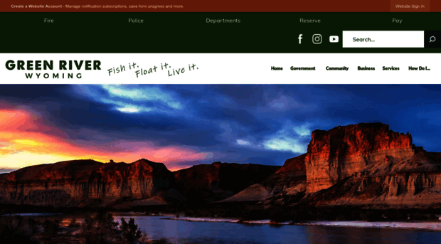 cityofgreenriver.com