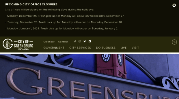 cityofgreensburg.com