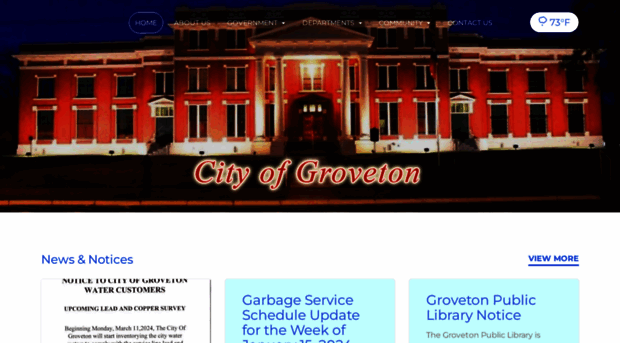 cityofgroveton.com