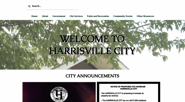 cityofharrisville.com