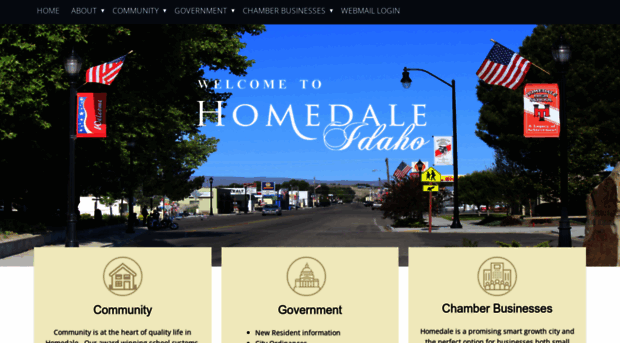 cityofhomedale.com