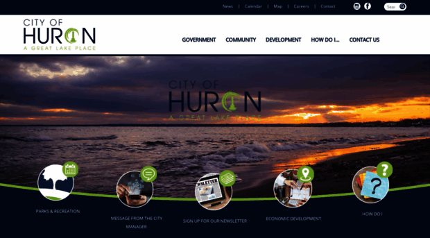 cityofhuron.org