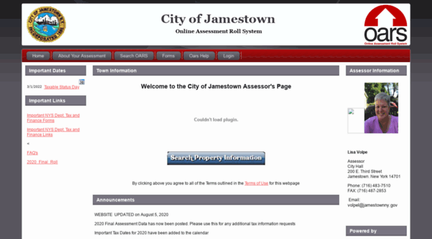 cityofjamestownassessment.com