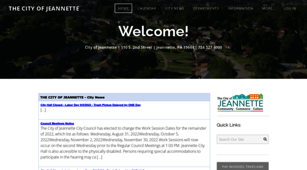 cityofjeannette.com