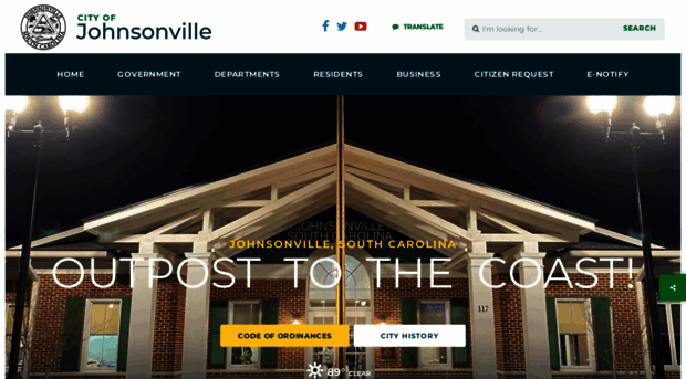 cityofjohnsonville.com