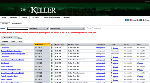 cityofkeller.legistar.com