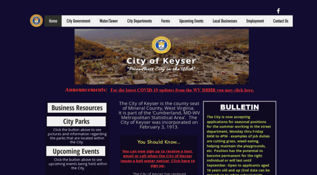 cityofkeyser.com