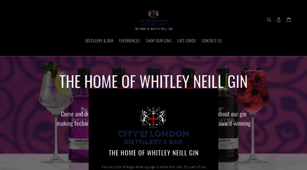 cityoflondondistillery.com