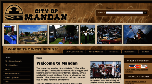 cityofmandan.com