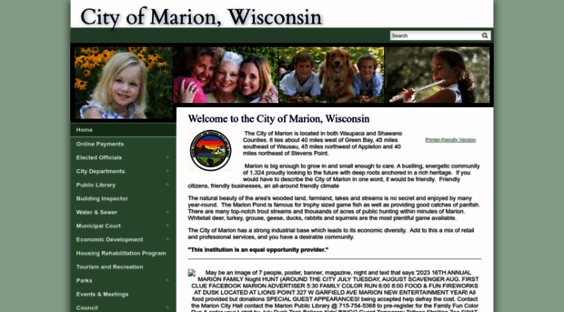 cityofmarionwi.gov