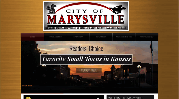 cityofmarysvilleks.com