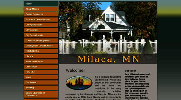 cityofmilaca.org