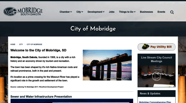 cityofmobridge.com