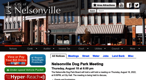 cityofnelsonville.com