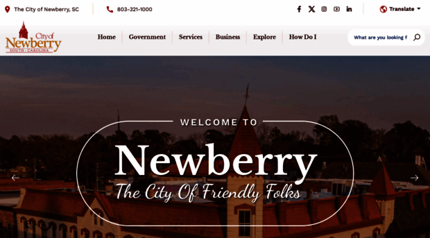 cityofnewberry.com