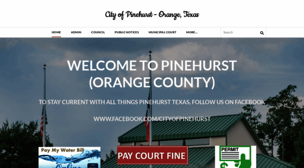 cityofpinehursttexas.com