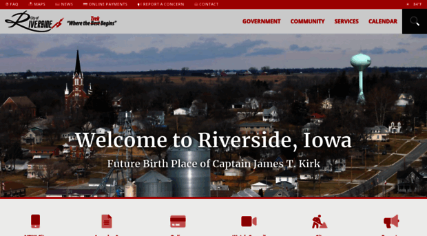 cityofriversideiowa.com