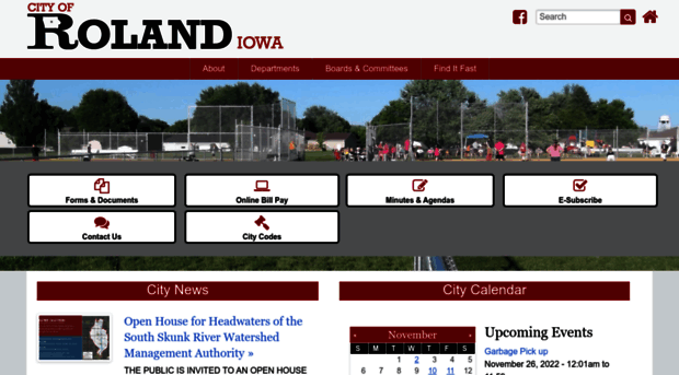 cityofroland.org