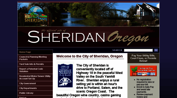 cityofsheridanor.com