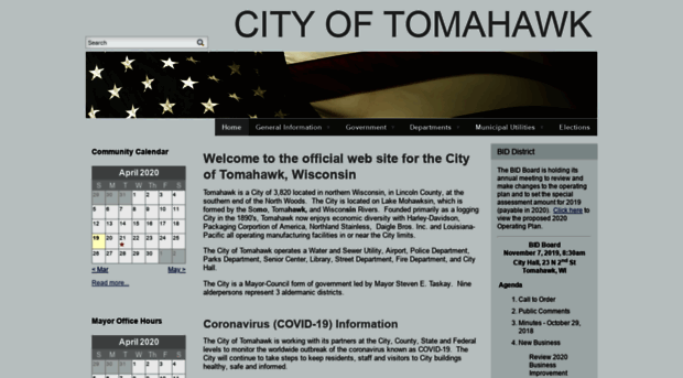 cityoftomahawkwi.com