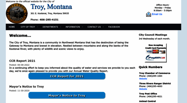 cityoftroymontana.com