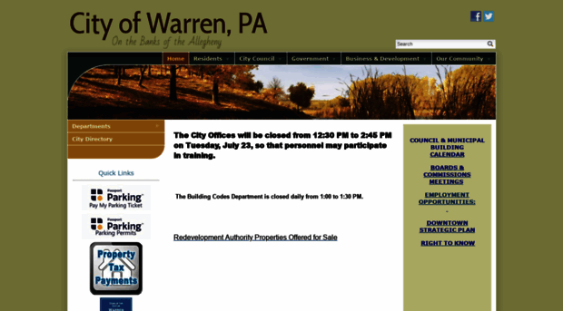 cityofwarrenpa.gov