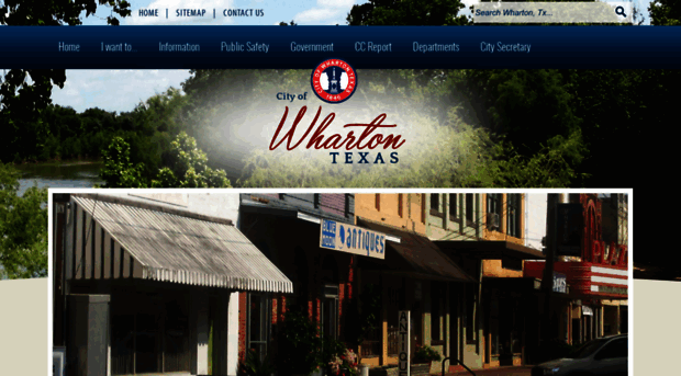 cityofwharton.com