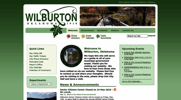 cityofwilburton.com