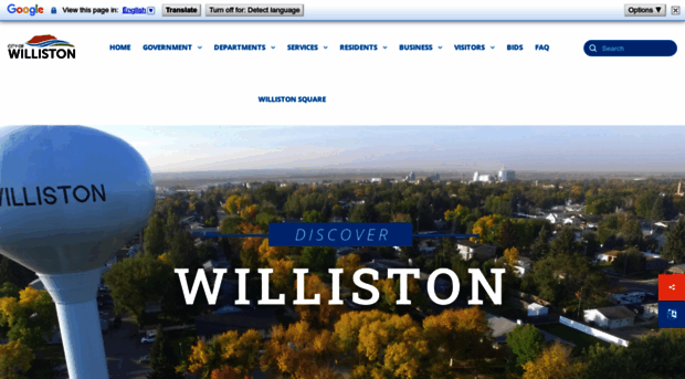 cityofwilliston.com