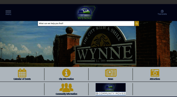 cityofwynne.com