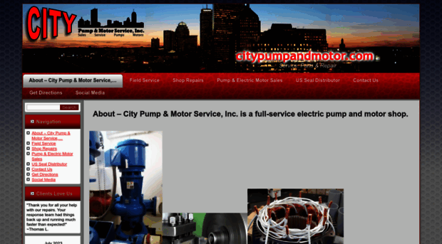 citypumpandmotor.com